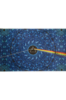 Mini-Tapestry in  Pink Floyd Blue Lyric 3D Design
