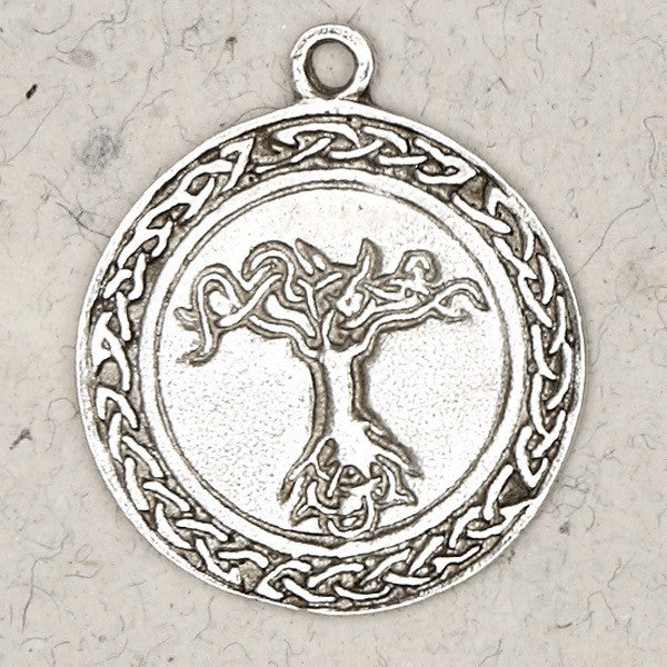 Celtic Tree of Life Solid Pewter Design Necklace