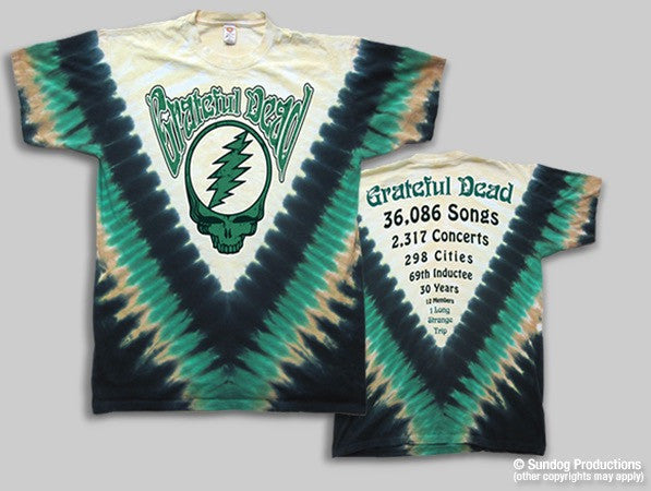 Grateful Dead Countdown  TieDyed T-shirt