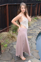 Maxi Skirt with 2 side slits