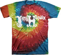 Jimi Hendrix Retro Spiral Tye-Dye