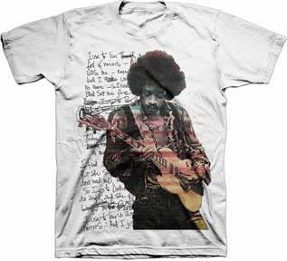 Jimi Hendrix Room Full of Mirrors T-shirt