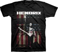 Jimi Hendrix Americana Black T-shirt
