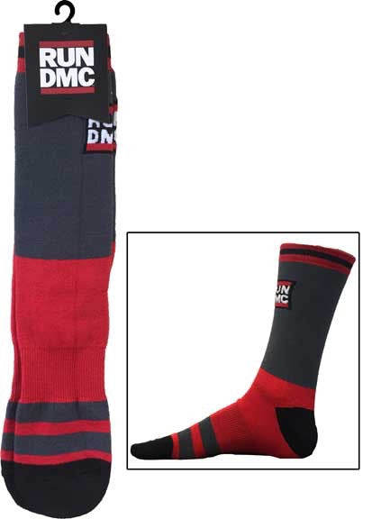 Run DMC Logo Socks