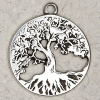 Tree of Life Pewter  Necklace From The Hebrew Collection