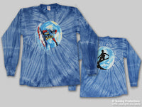 Grateful Dead Long Sleeve TieDye Snowboarding Tee