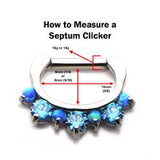 Septum Clicker with Single Gem