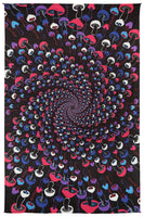 Tapestry-Spiral Mushrooms