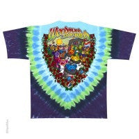 Grateful Dead Wonderland Jam Band Tie Dye Tee